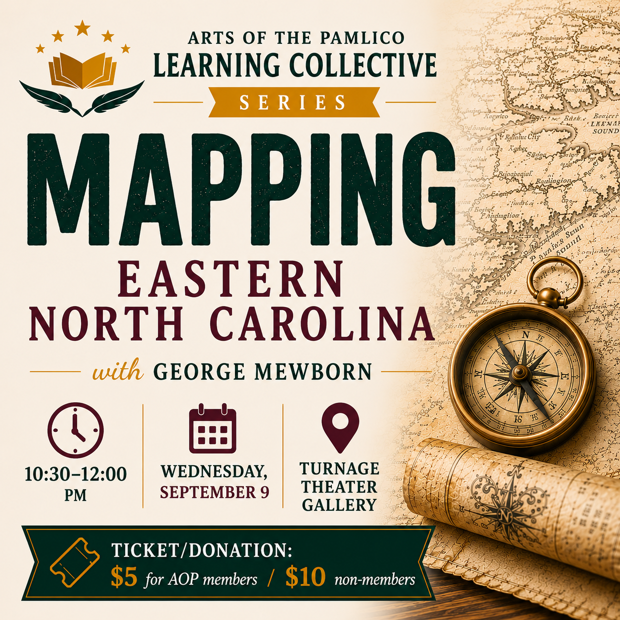 Learning Collective: Mapping Eastern North Carolina, with George Mewborn