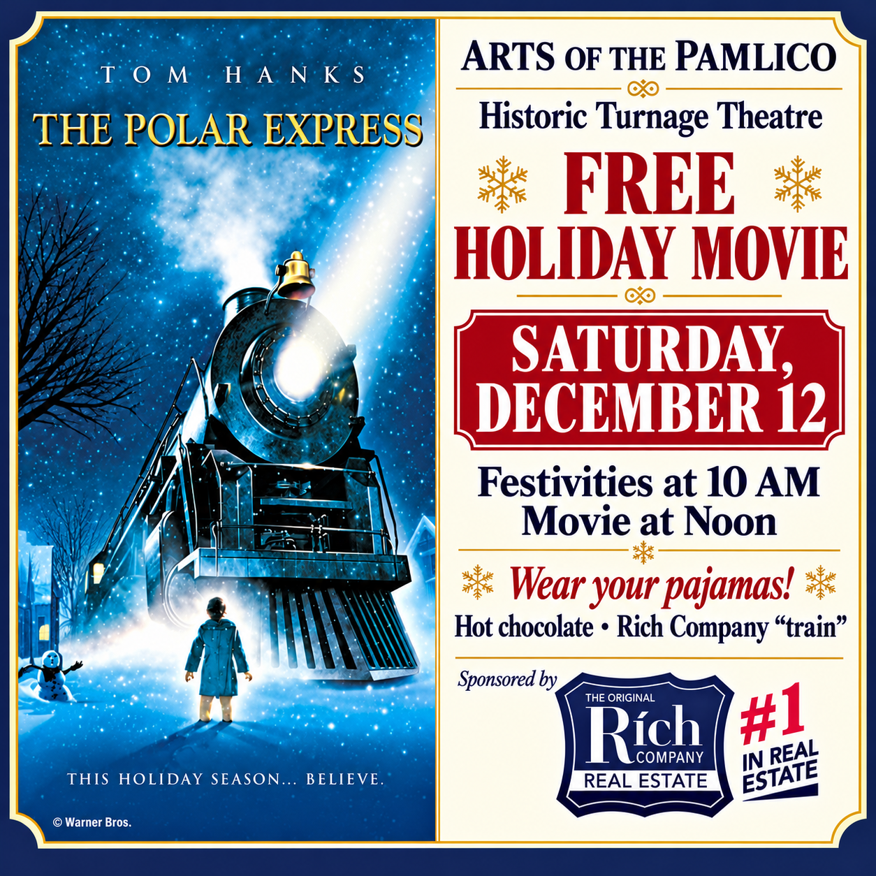 The Polar Express: Annual Holiday Movie Showing