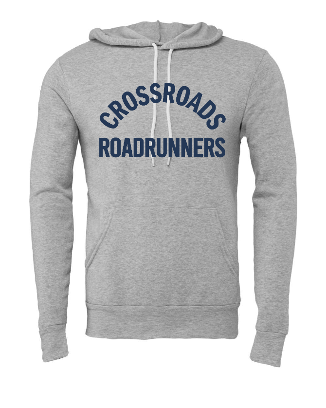 Crossroads Vintage Hooded Sweatshirt (Grey)