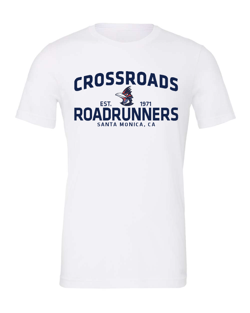 Crossroads Roadrunners Est. 1971 T-Shirt | White
