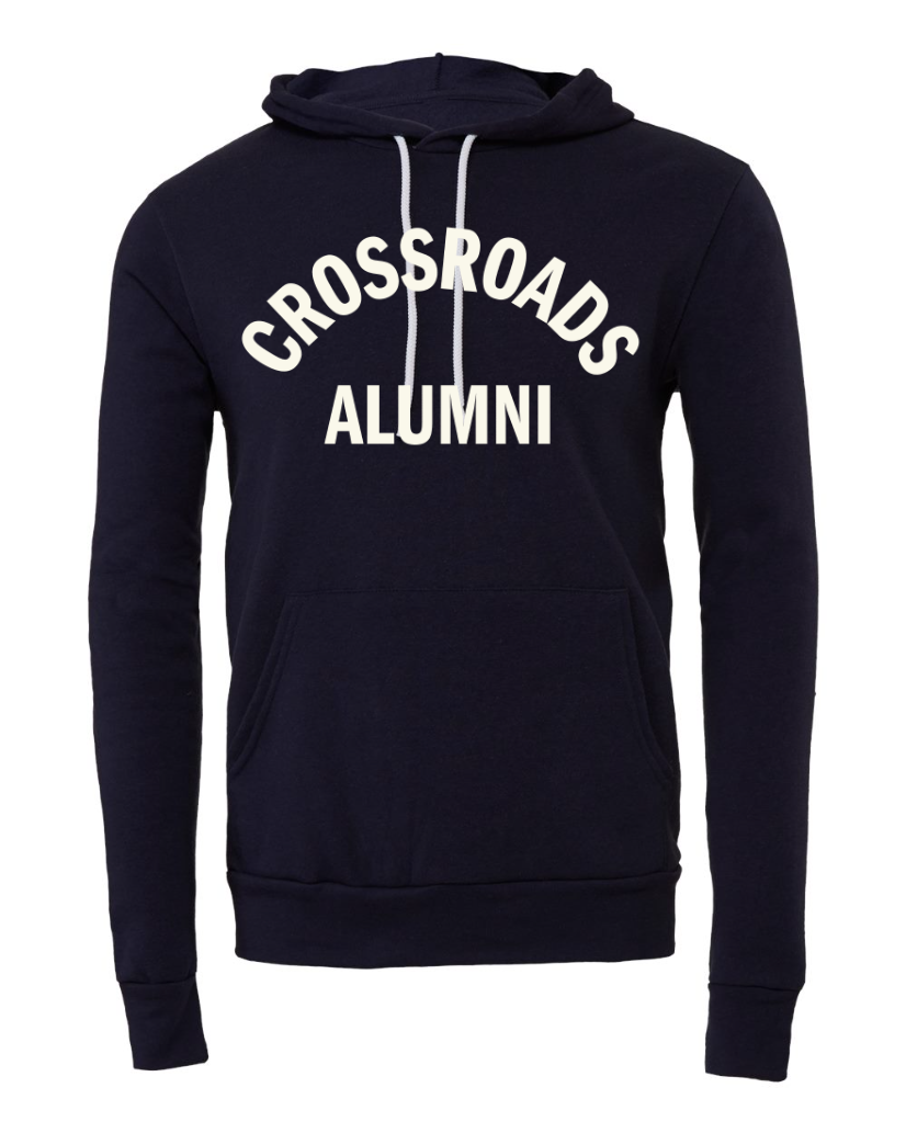 Crossroads Alumni Hooded Sweatshirt (Navy)