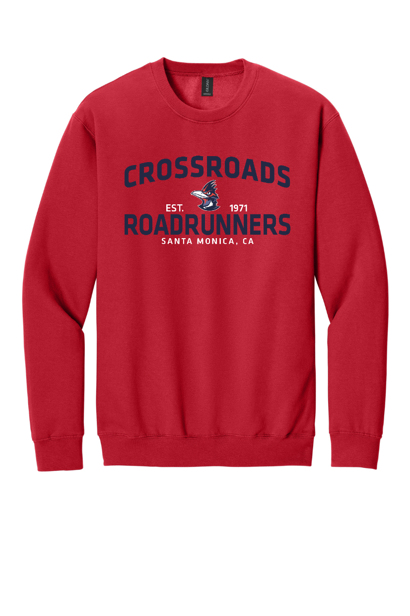 Crossroads Roadrunners Est. 1971 Crew Neck Sweatshirt | Santa Monica, CA