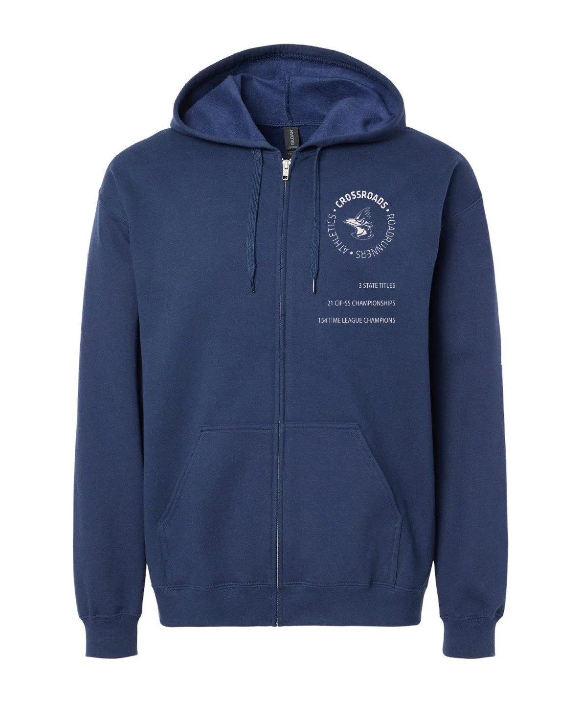 Crossroads Roadrunners Championship Legacy Zip Hoodie