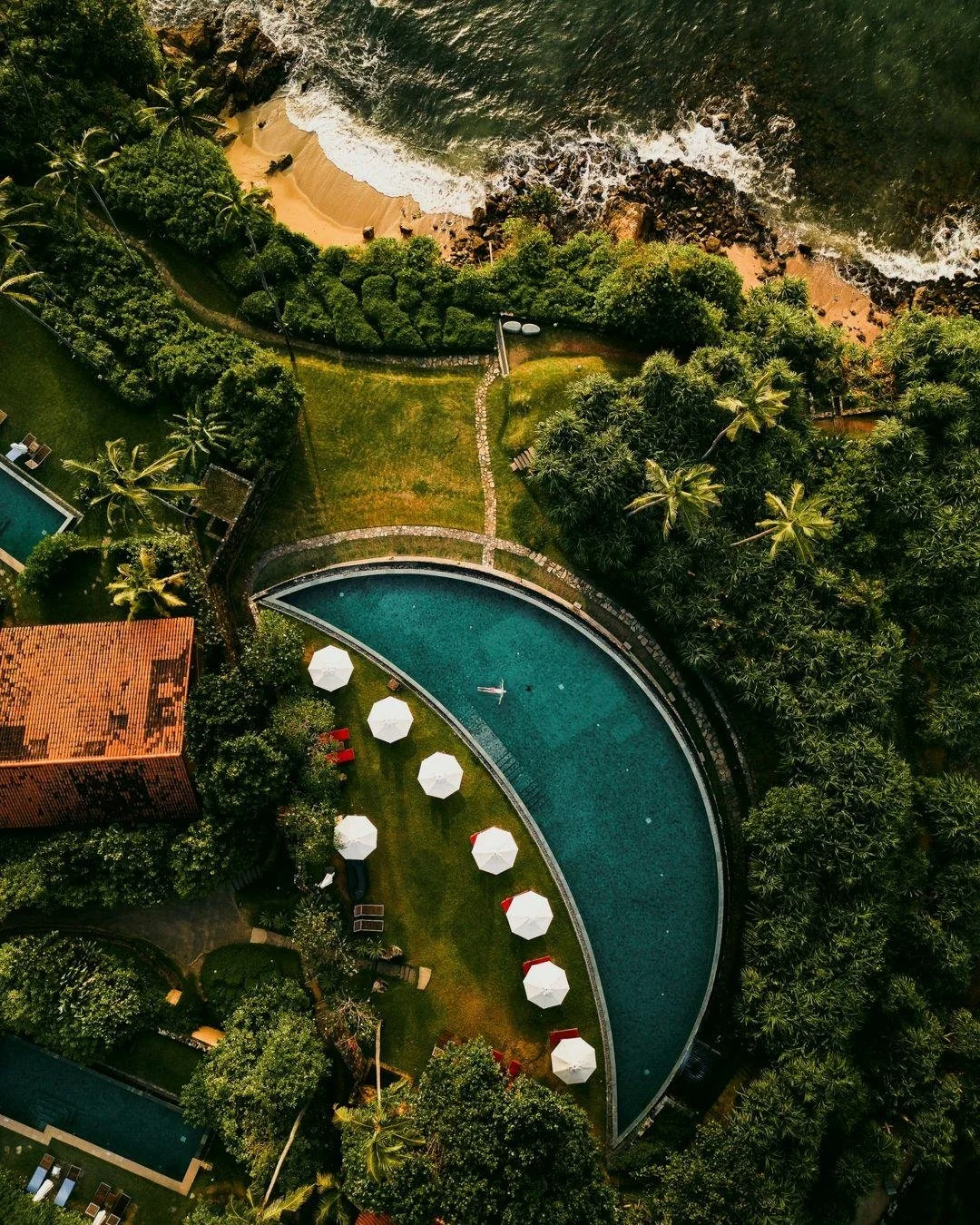 Where coconut groves meet the sea and time slows in all the right ways.

At Cape Weligama, mornings begin with sunrises over crystal waters, afternoons drift by with fishermen silhouetted in turquoise bays, and evenings end in sunsets that rival anyw