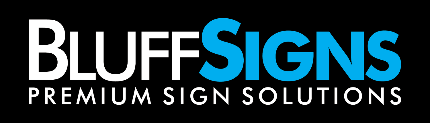 Bluff Signs