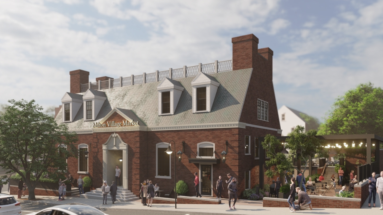 Two Pence Market, Coming to Milton