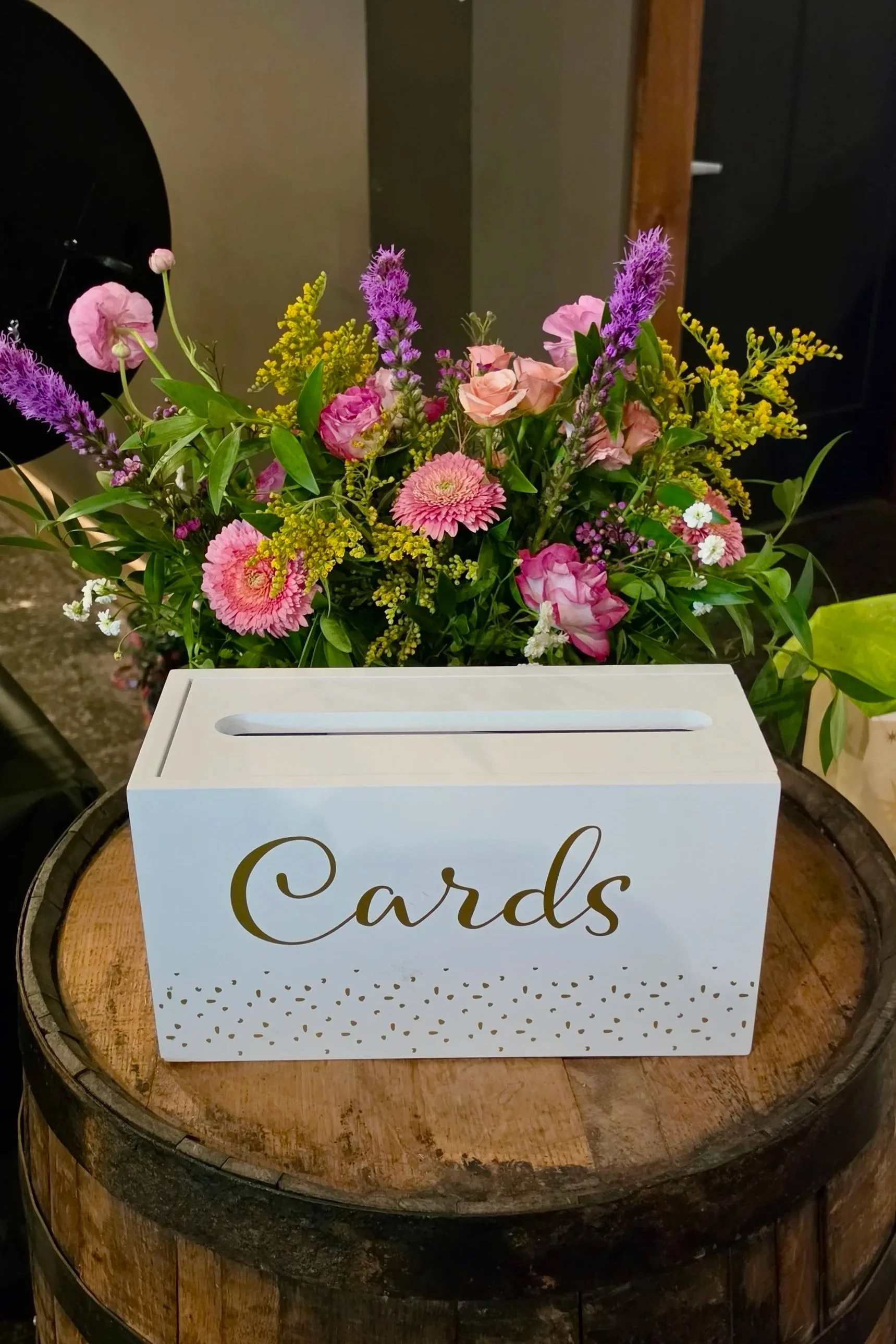 Wooden Card Box