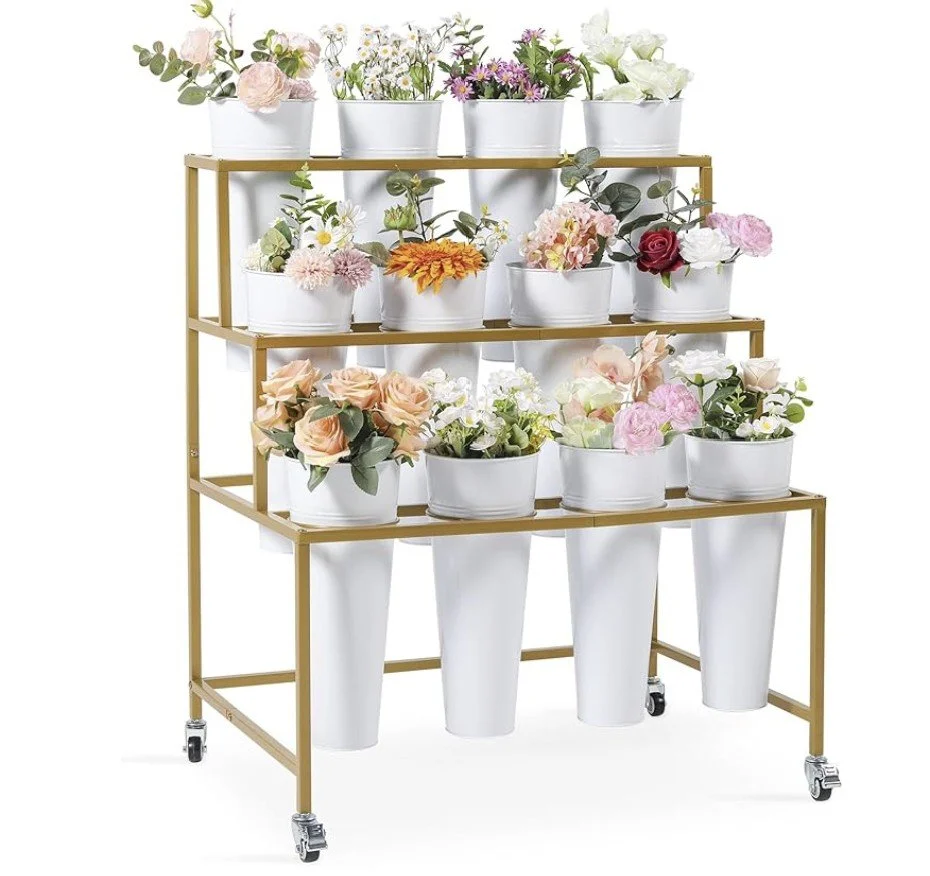 Gold Flower Bouquet Bar