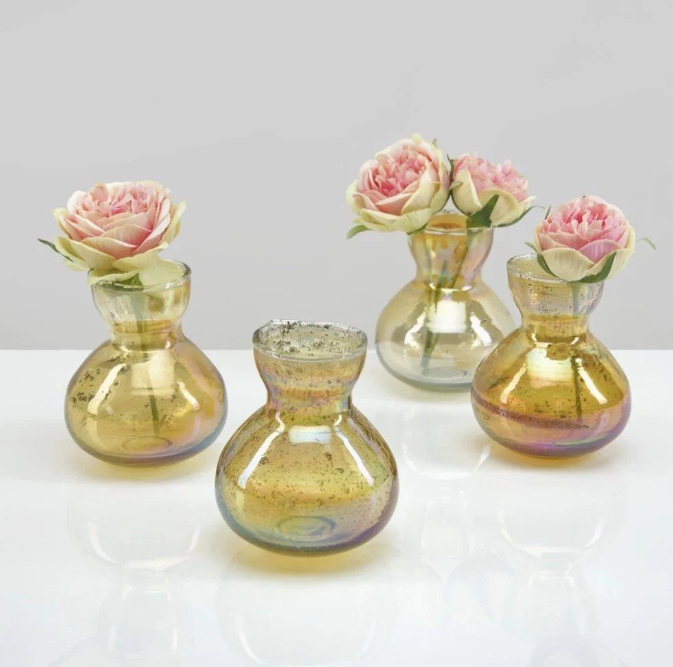 Toulouse Amber Bud Vase