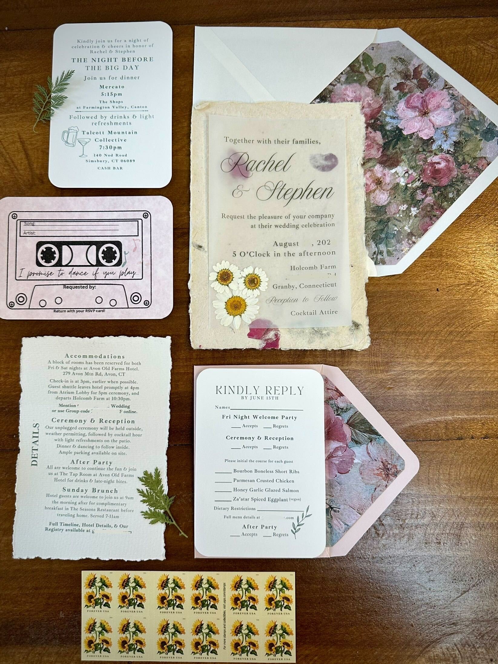 Custom Wedding Invitations