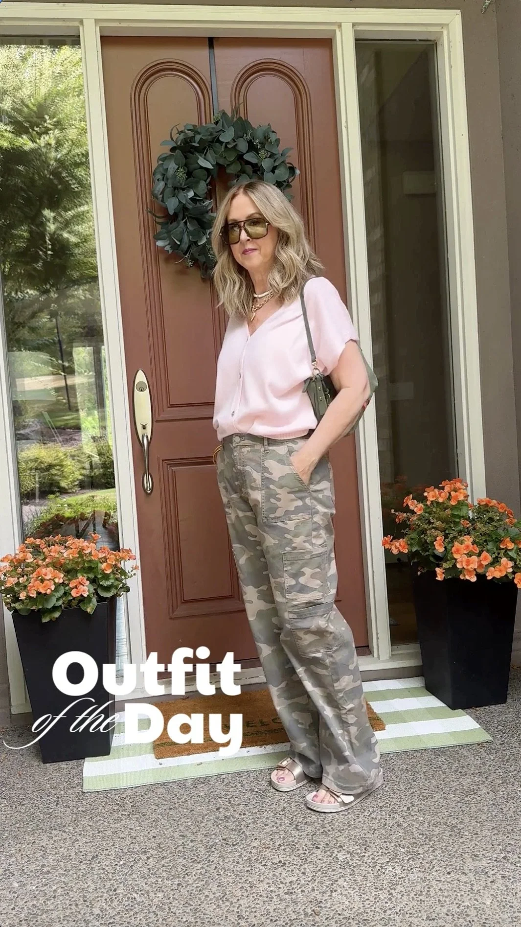OOTD:  Camo &amp; Pink