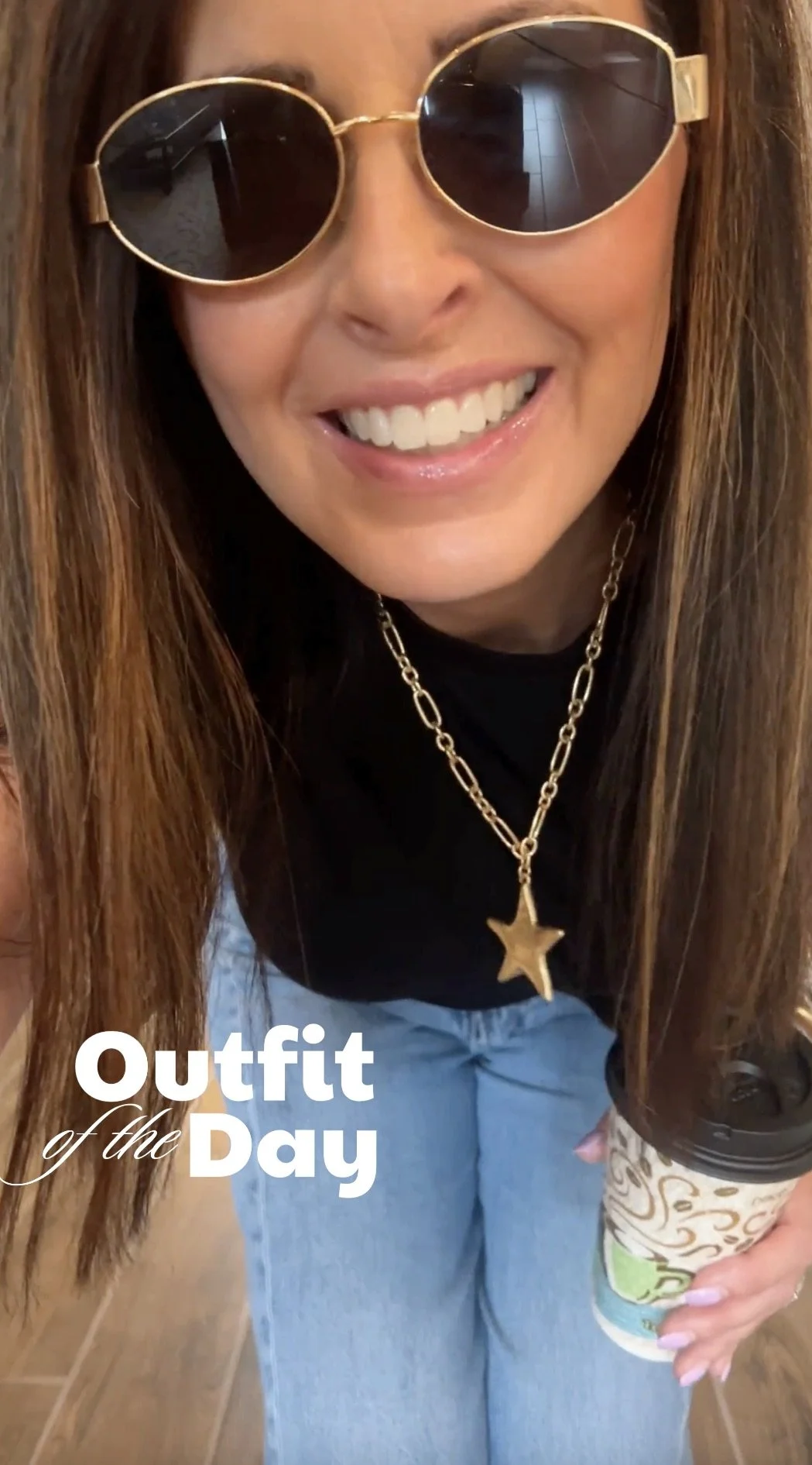 OOTD:  Barrel Jeans + Black Tee