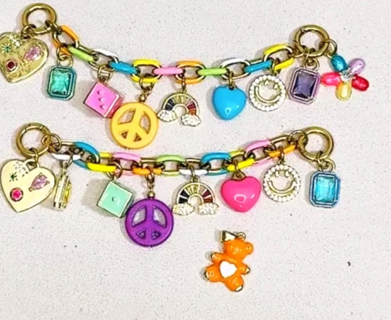 Y2K, Retro Glam Charm Bracelet Party Los Angeles
