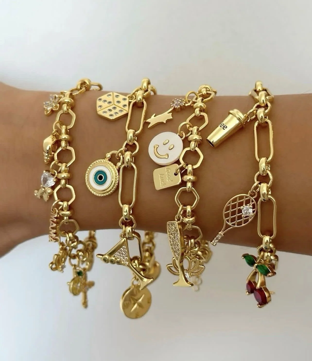     Ideas for /Custom Charm Bracelet Parties