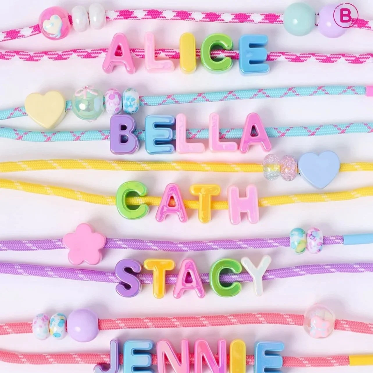 Letter Bead Backpack Charm Making Party Los Angeles