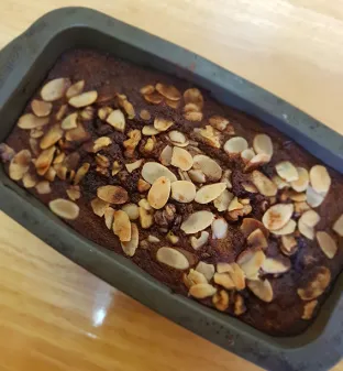 banana bread recipe with local geelong hemp protein
