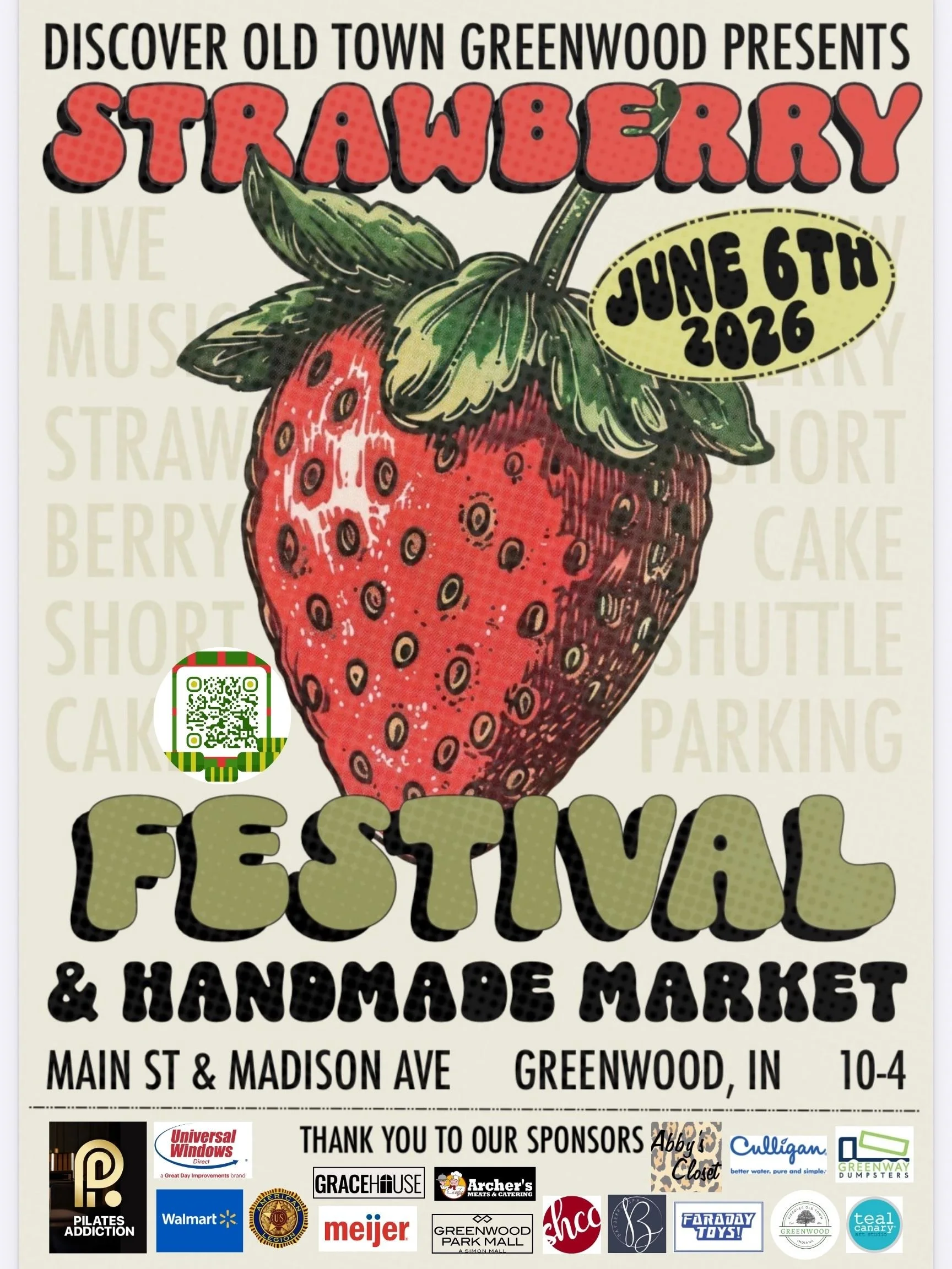 Greenwood Strawberry Festival &amp; Handmade Market