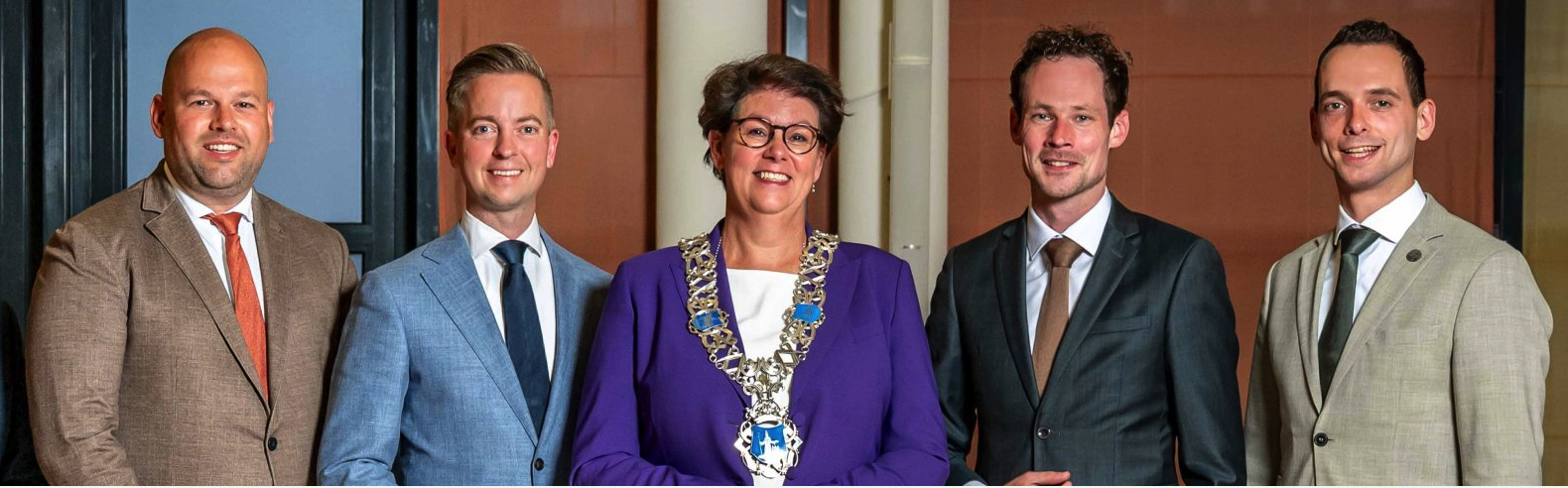 Wethouders zijn benoemd.