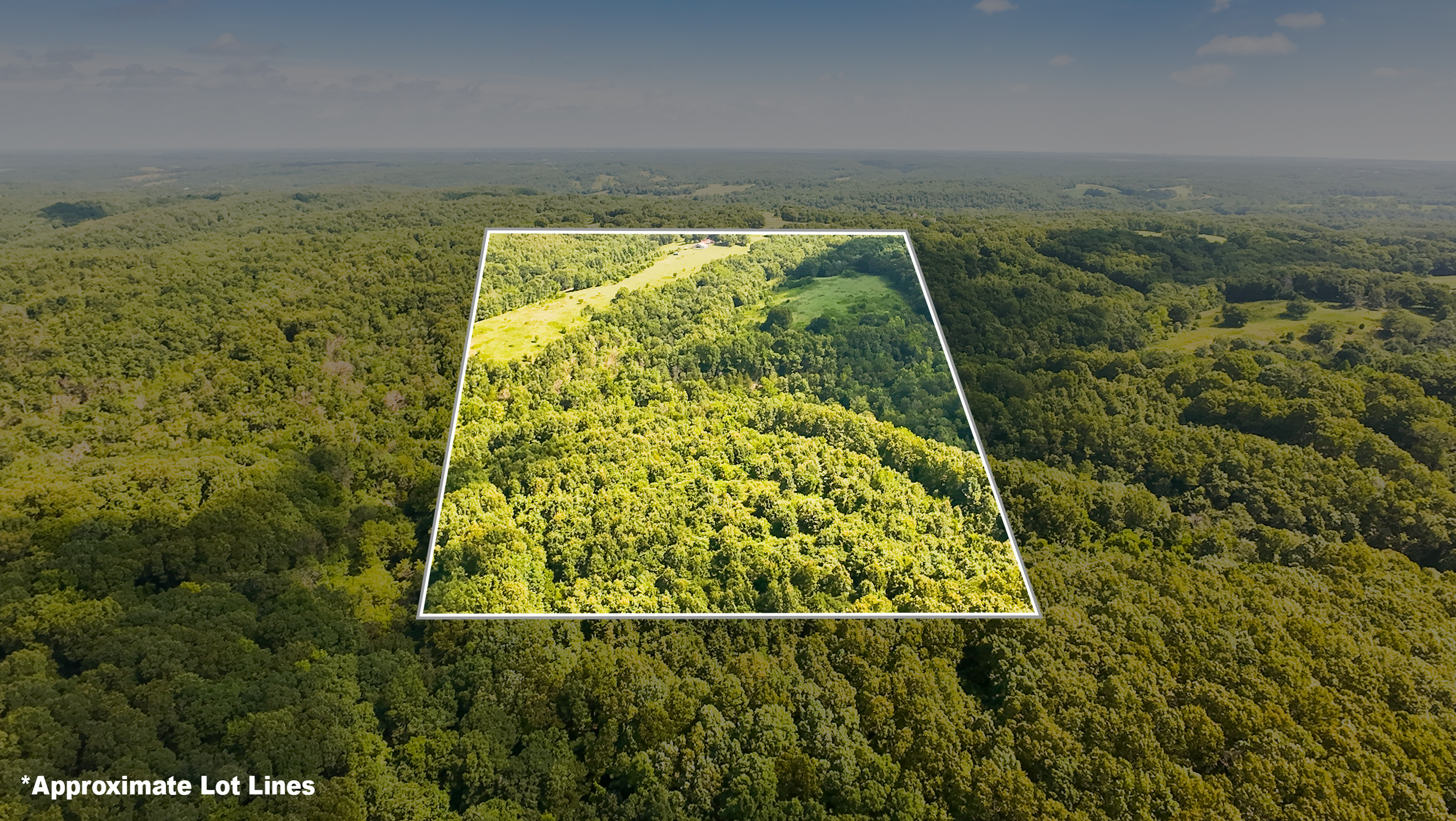 Aerial photography and aerial tour of +/- 80 Acre Property located in Exeter, Missouri. Click image for more pictures and a Property Tour video.