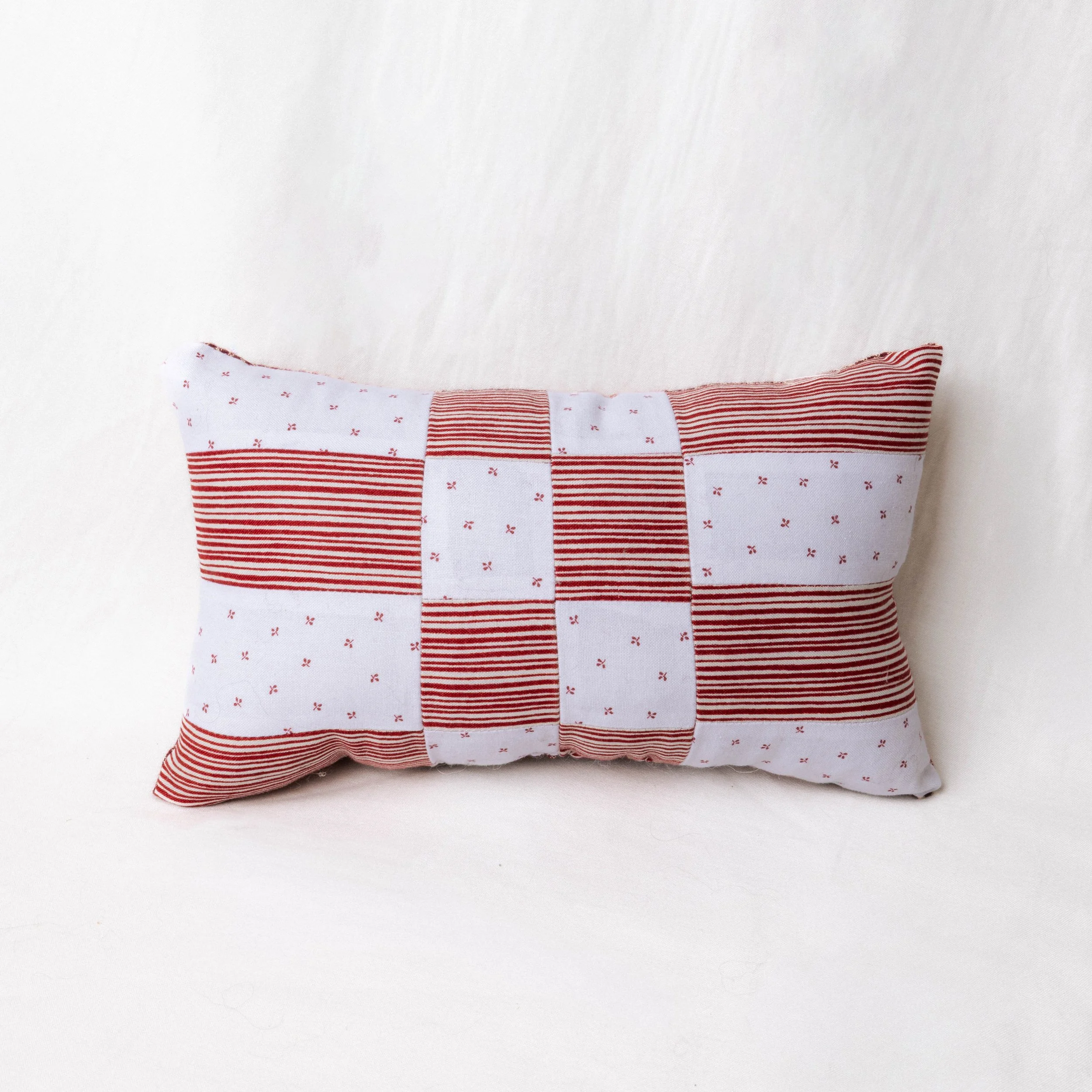 Mini Patchwork Accent Pillow #1
