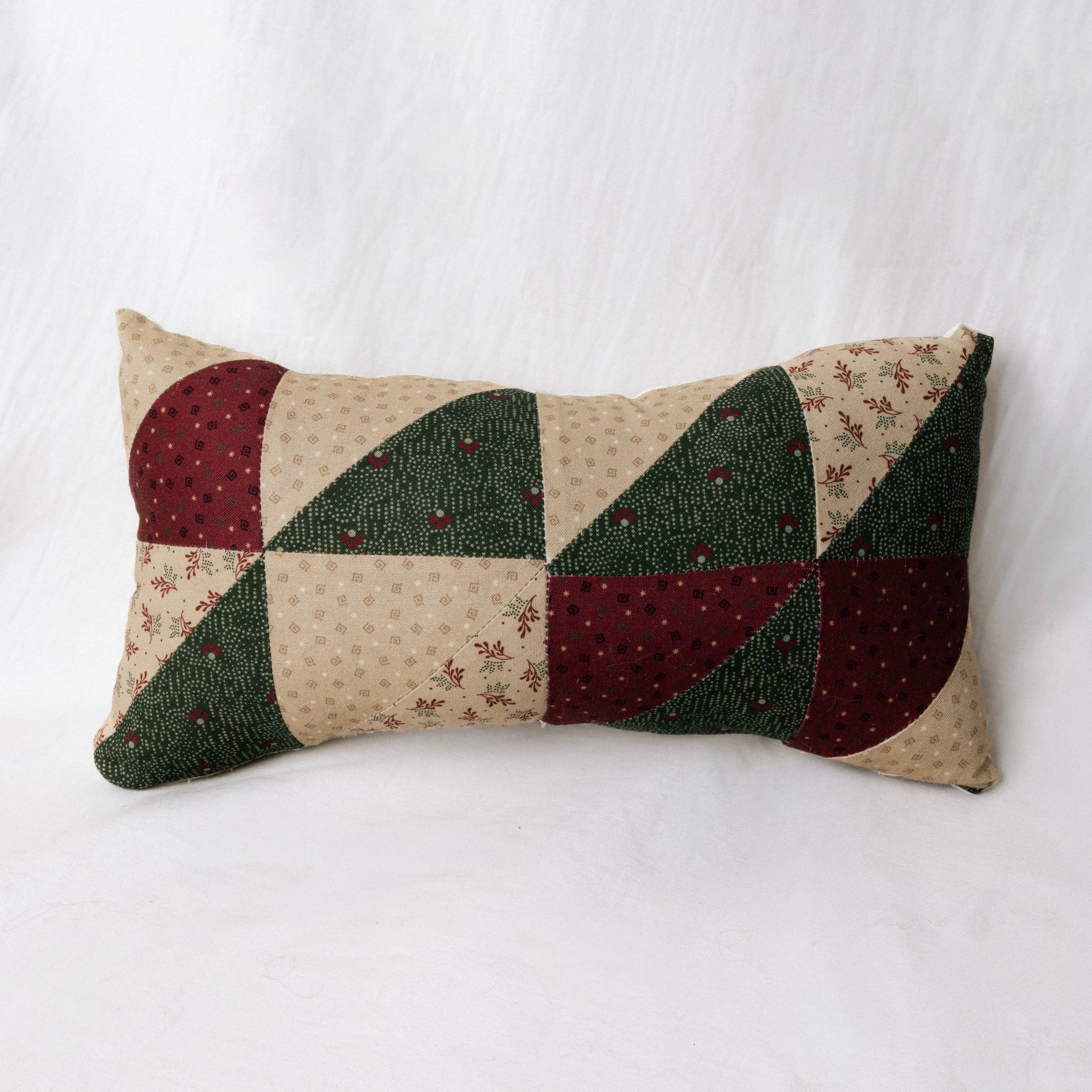 Mini Patchwork Accent Pillow #2