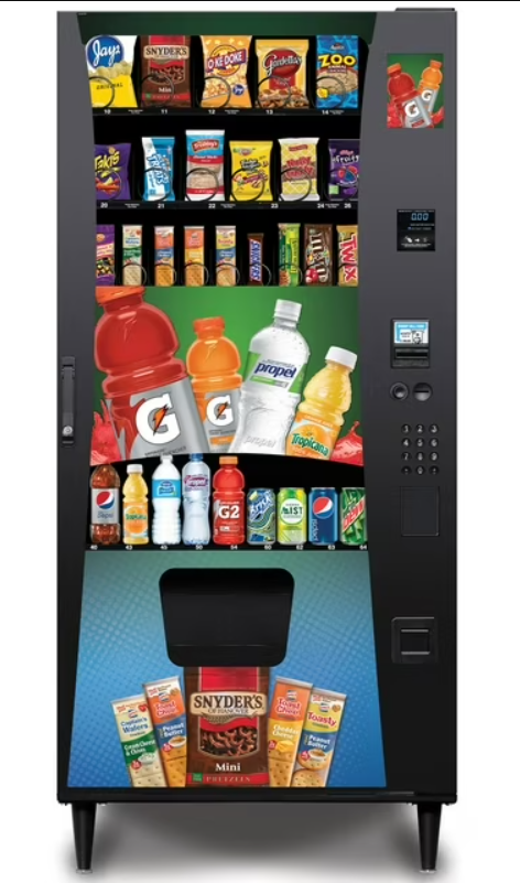 Combo Unit Vending Machine