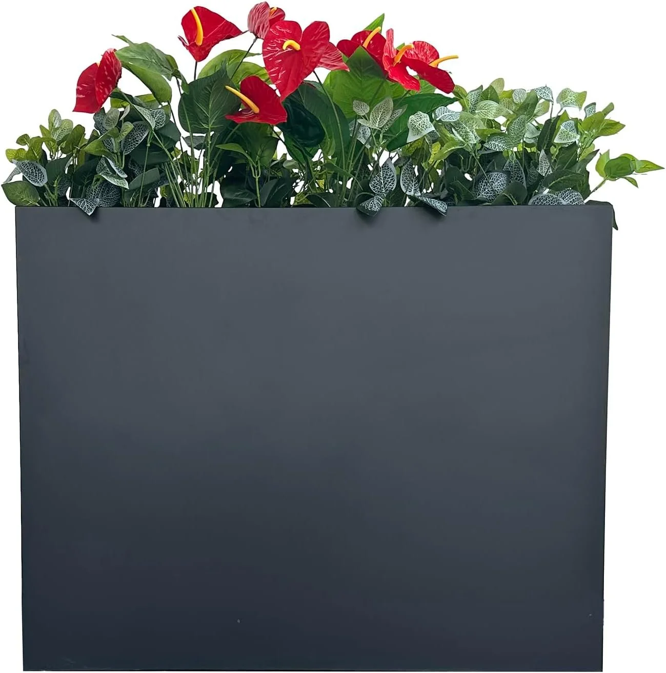 tall rectangular planter