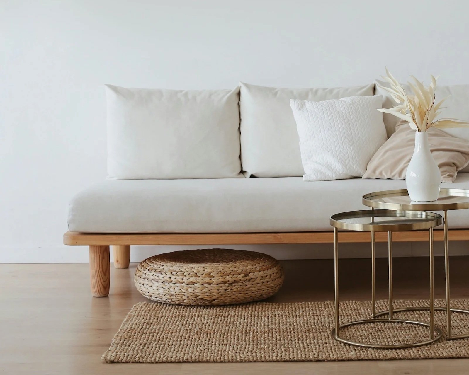 Clean and organized home space with neutral decor and minimal clutter