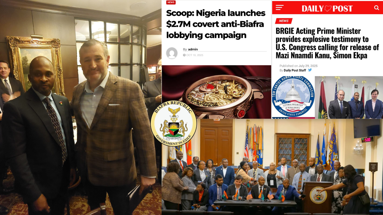 If Biafra Lobbyists Succeed in Obtaining Congressional backing for sanctions or Restrictive Designations,Nigeria after BRGIE in US.