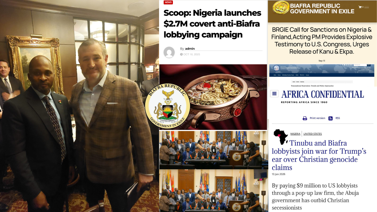 Tinubu $9M for lies Against Biafra/Christian Genocide exposes credibility damages &amp; failures of Nigeria after Kidnapping Nnamdi kanu 