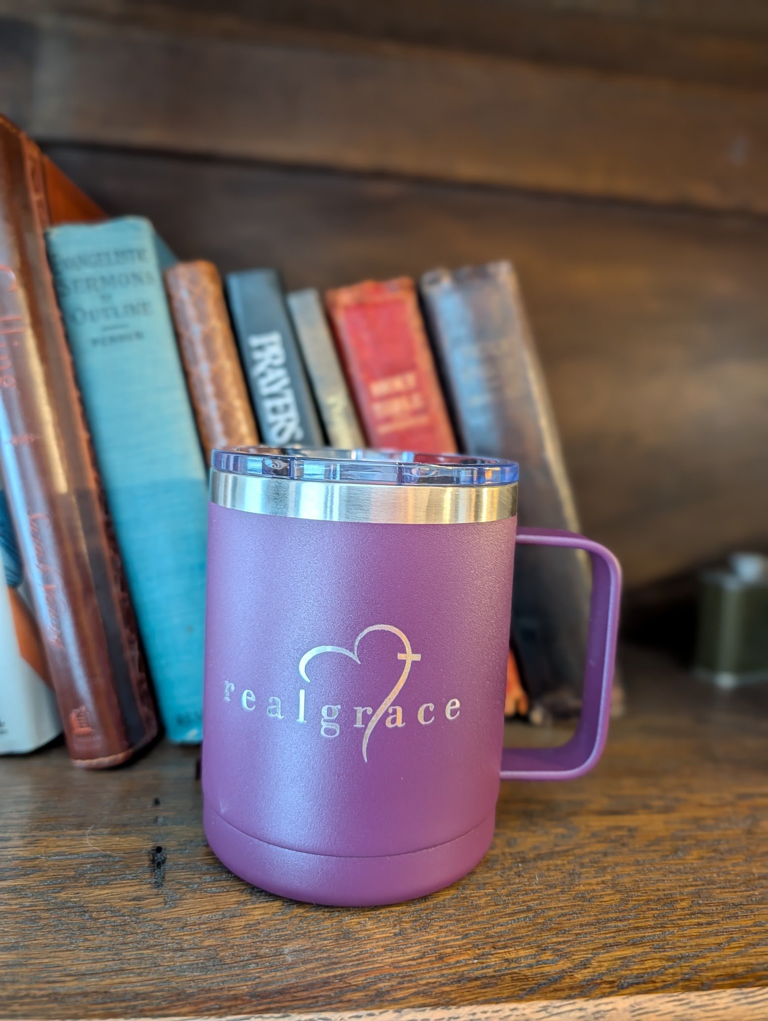 Real Grace - 12 oz Stainless Steel Mug
