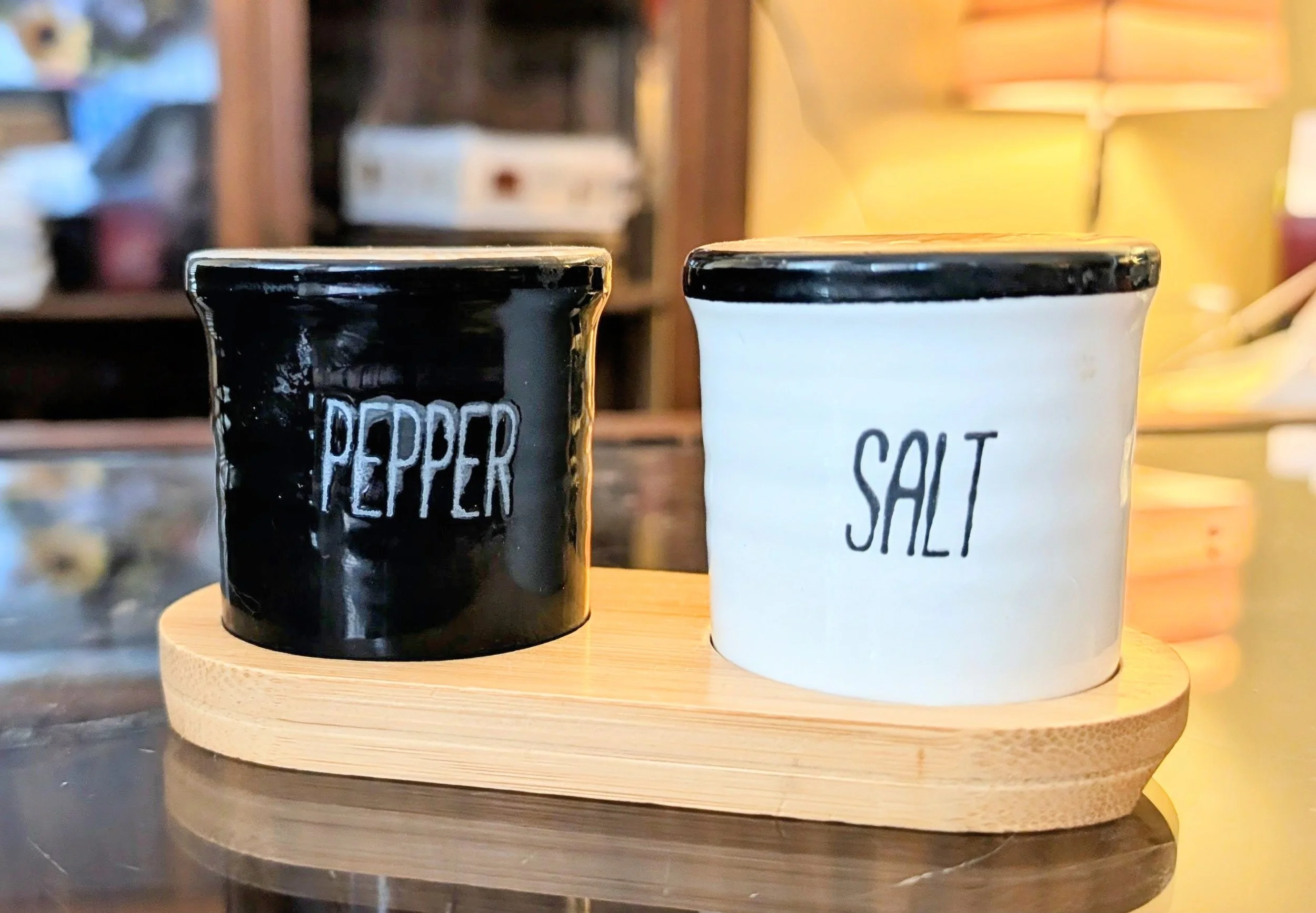 Ceramic Salt & Pepper Set