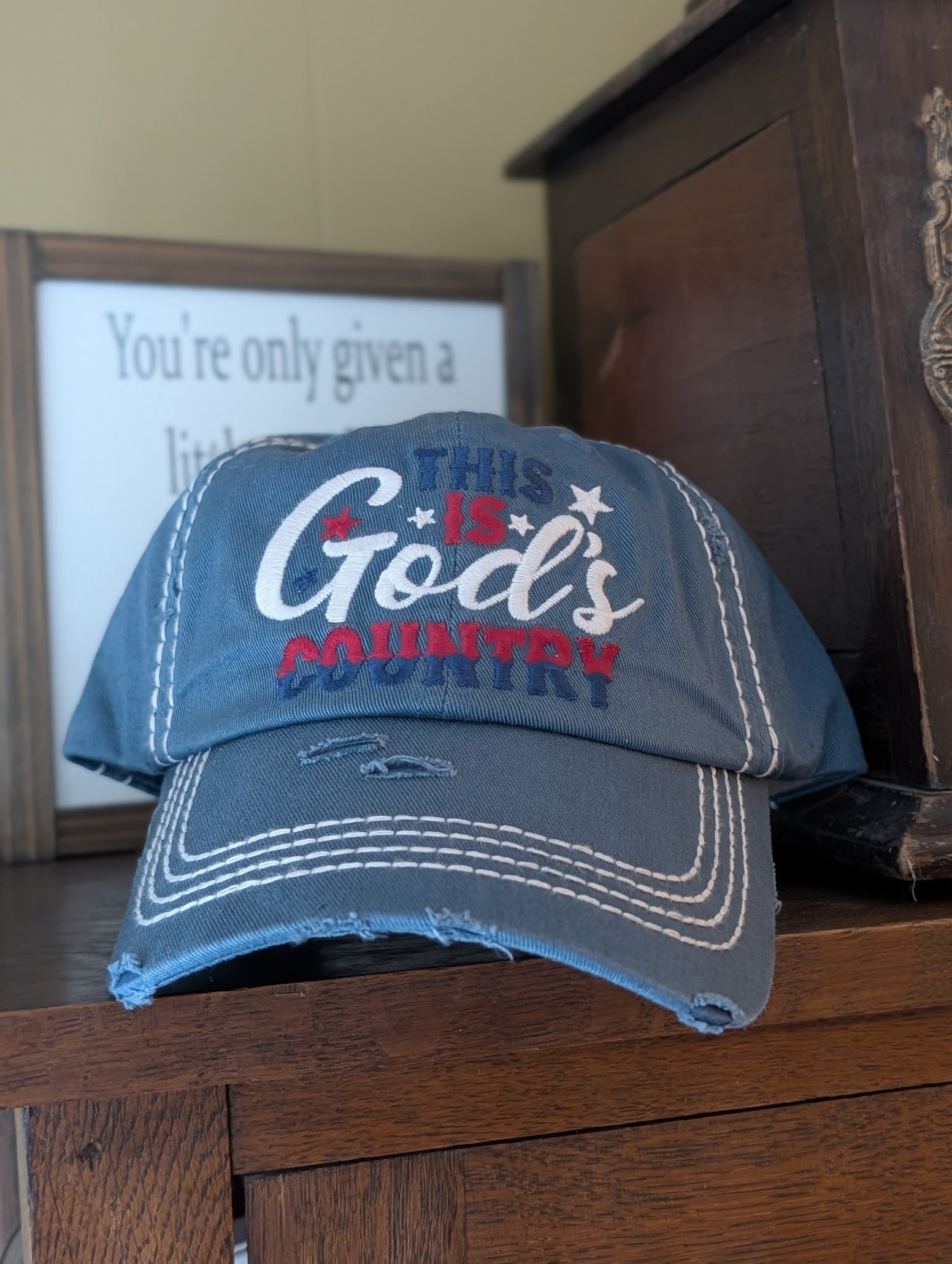This is God's Country Ball Cap