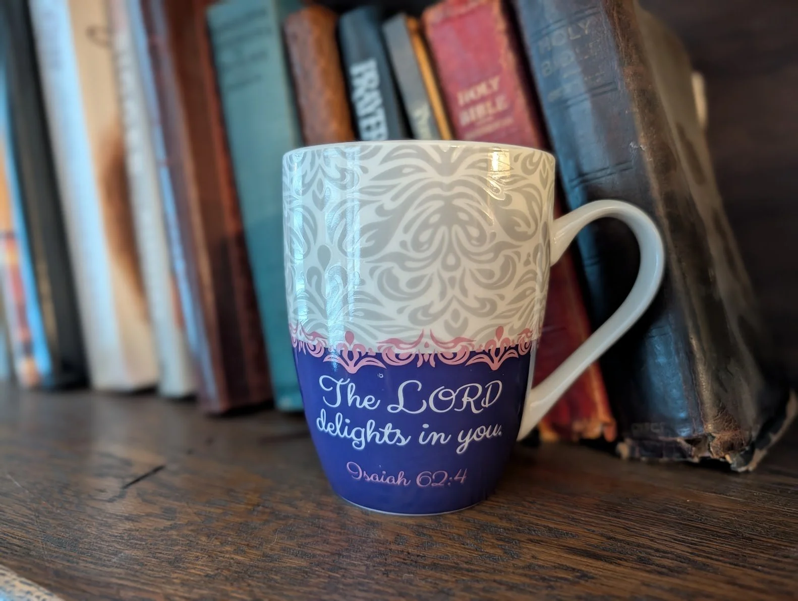 The LORD Delights in You Mug