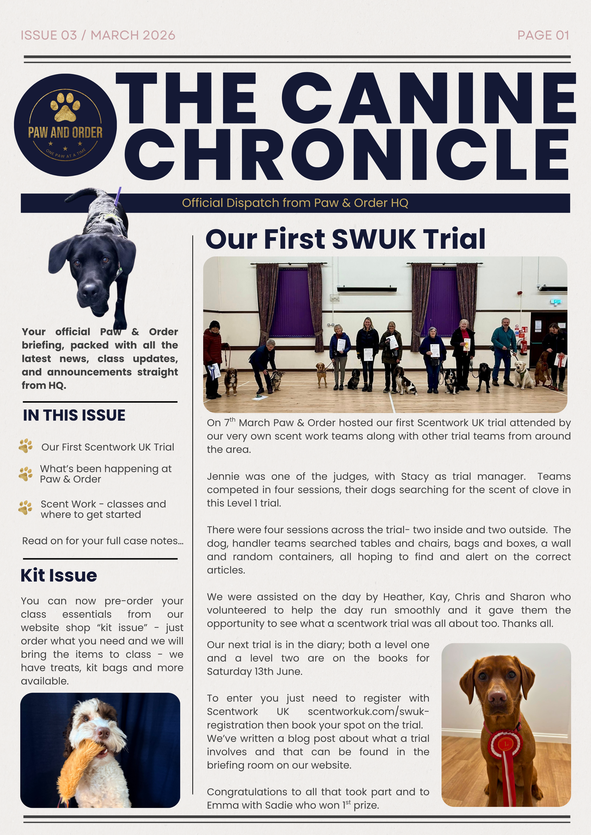 Our Latest Newsletter