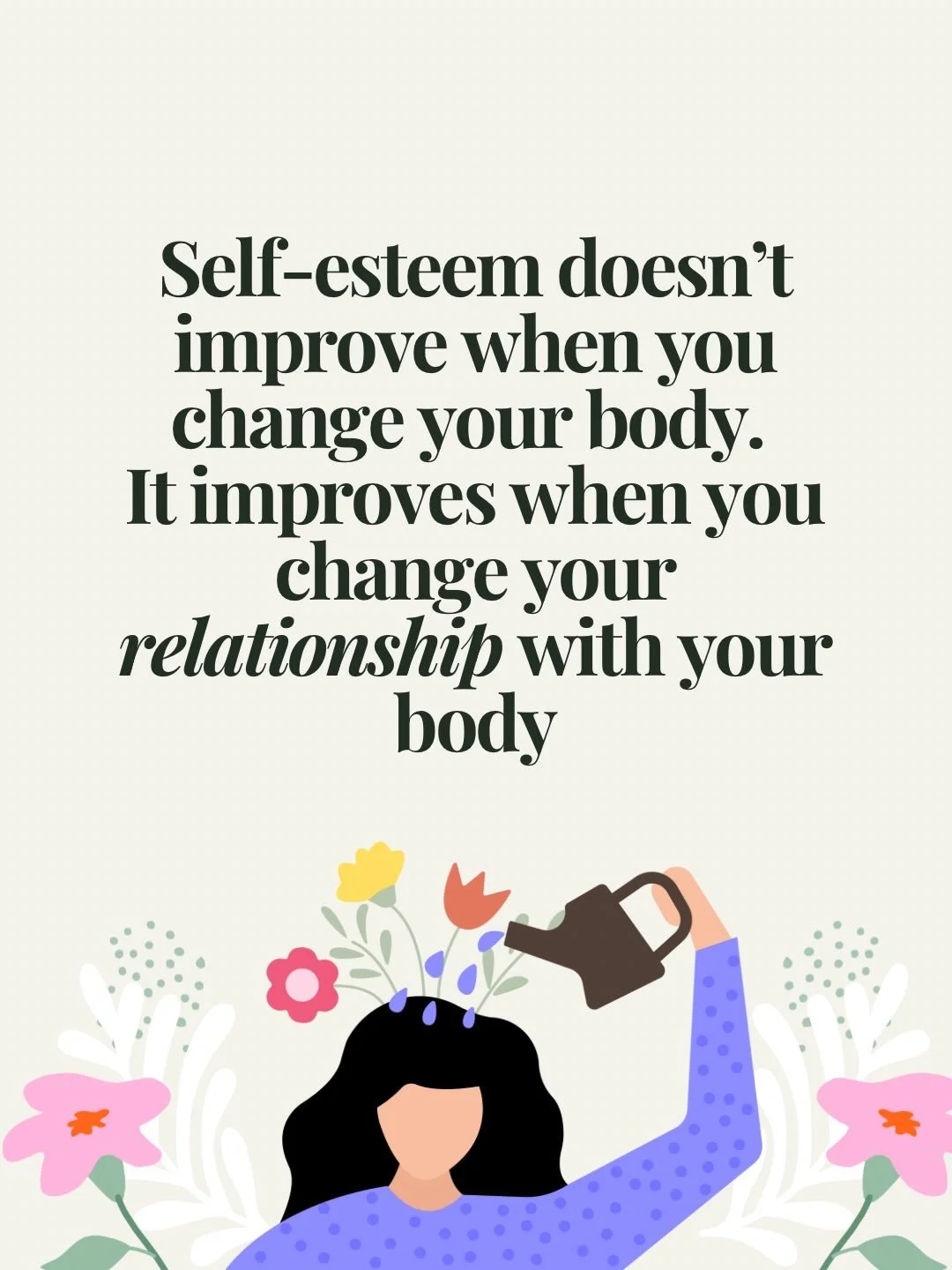 If you&rsquo;ve ever changed your body and still didn&rsquo;t feel &ldquo;good enough&rdquo;, you&rsquo;re not alone.

That&rsquo;s because self-esteem isn&rsquo;t built in the mirror, it&rsquo;s built in the mindset behind the mirror.

Body-based co