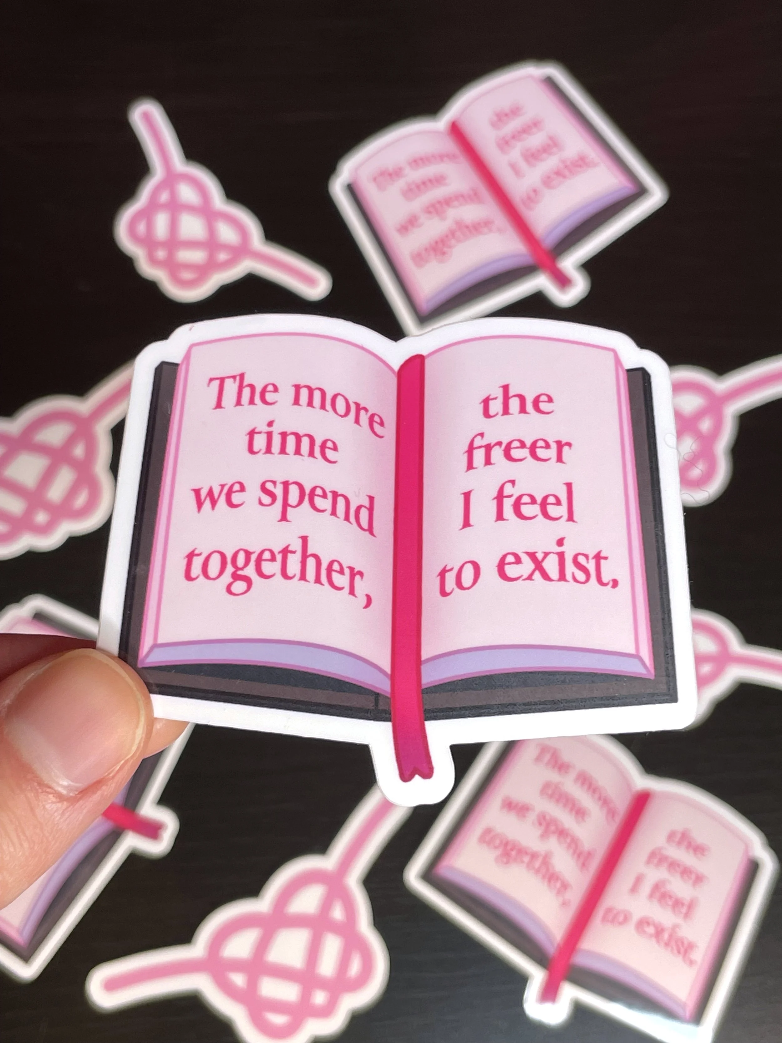 Free to Exist Sticker - Romantic Waterproof Stickers