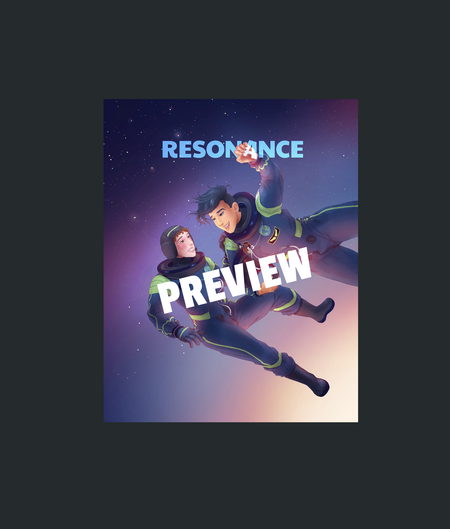 Resonance Vol. 1 Special Nebula Art Poster - Digital Art Print Download