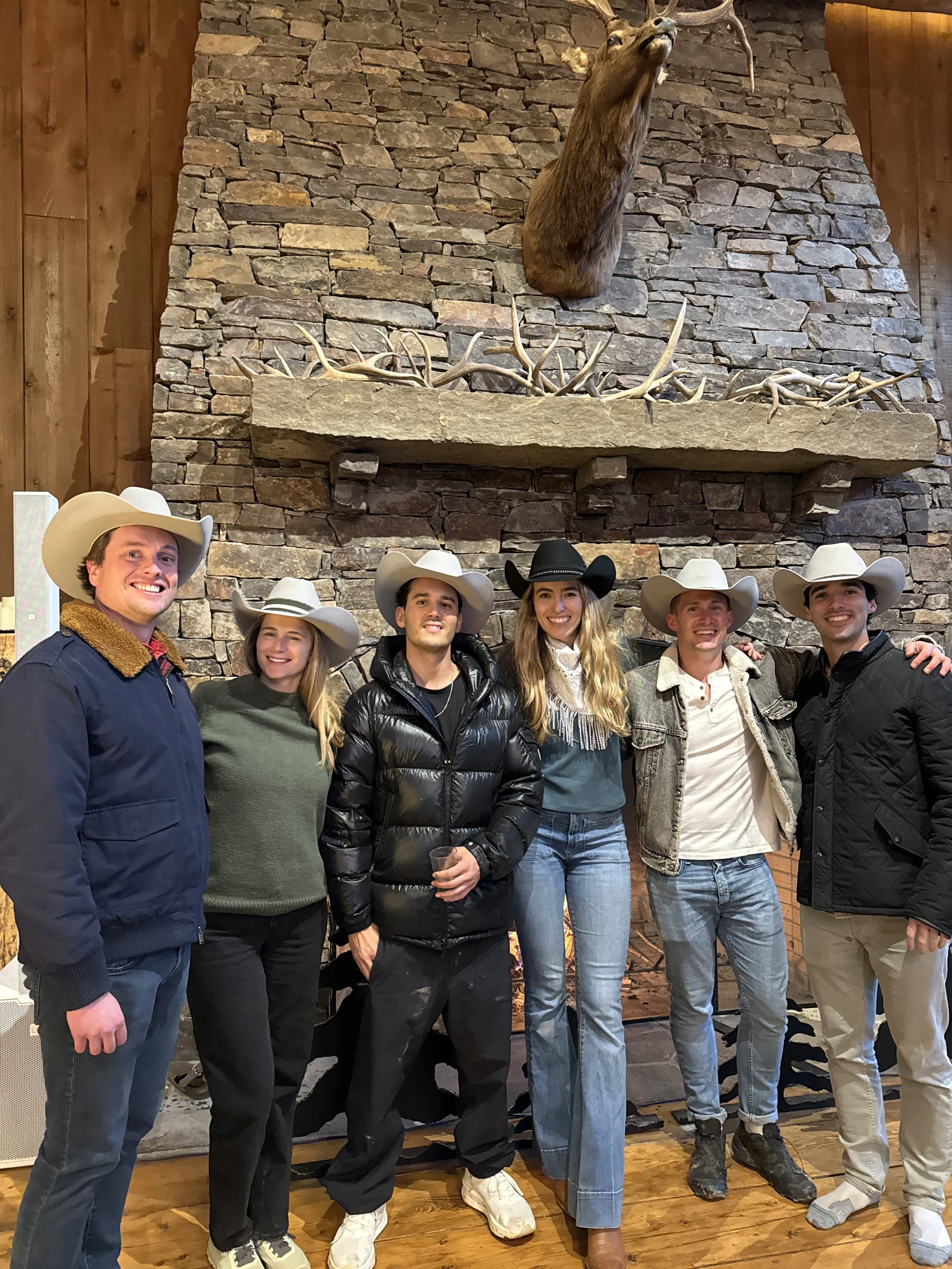 Luxury custom hat bar activation at a private ranch event in Glenwood Springs, designed for elite and A-list party planners seeking experiential entertainment.