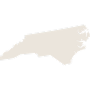 Outline of the state of North Carolina