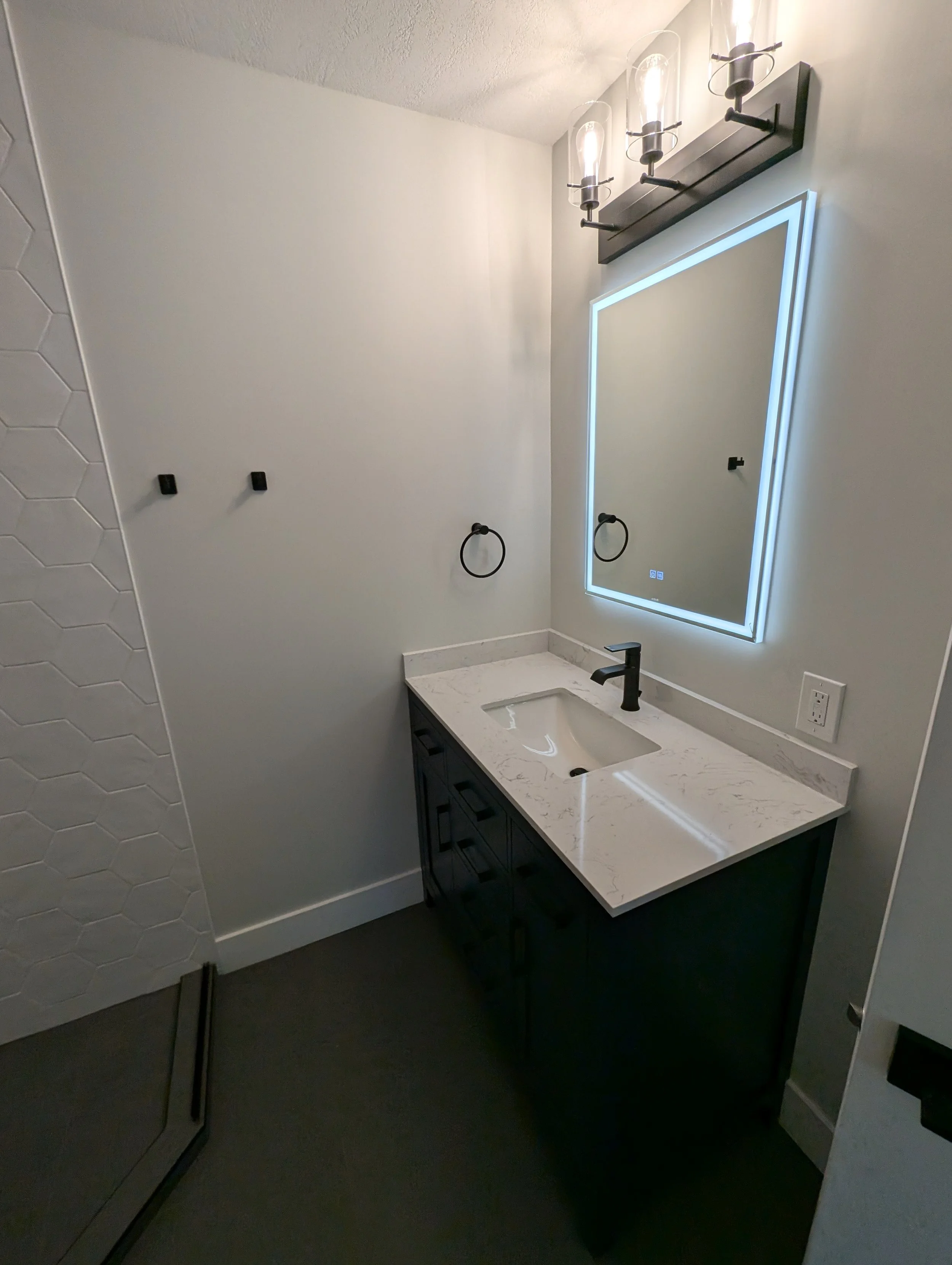 Bathroom Renovation in Miracle Beach, Comox Valley.