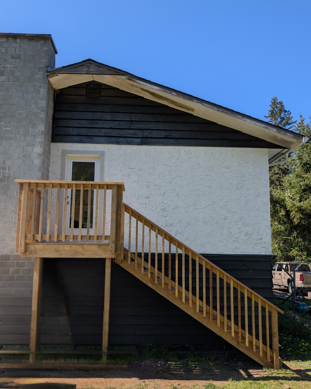 📍 Courtenay 2nd Floor Access & Stairs Addition
