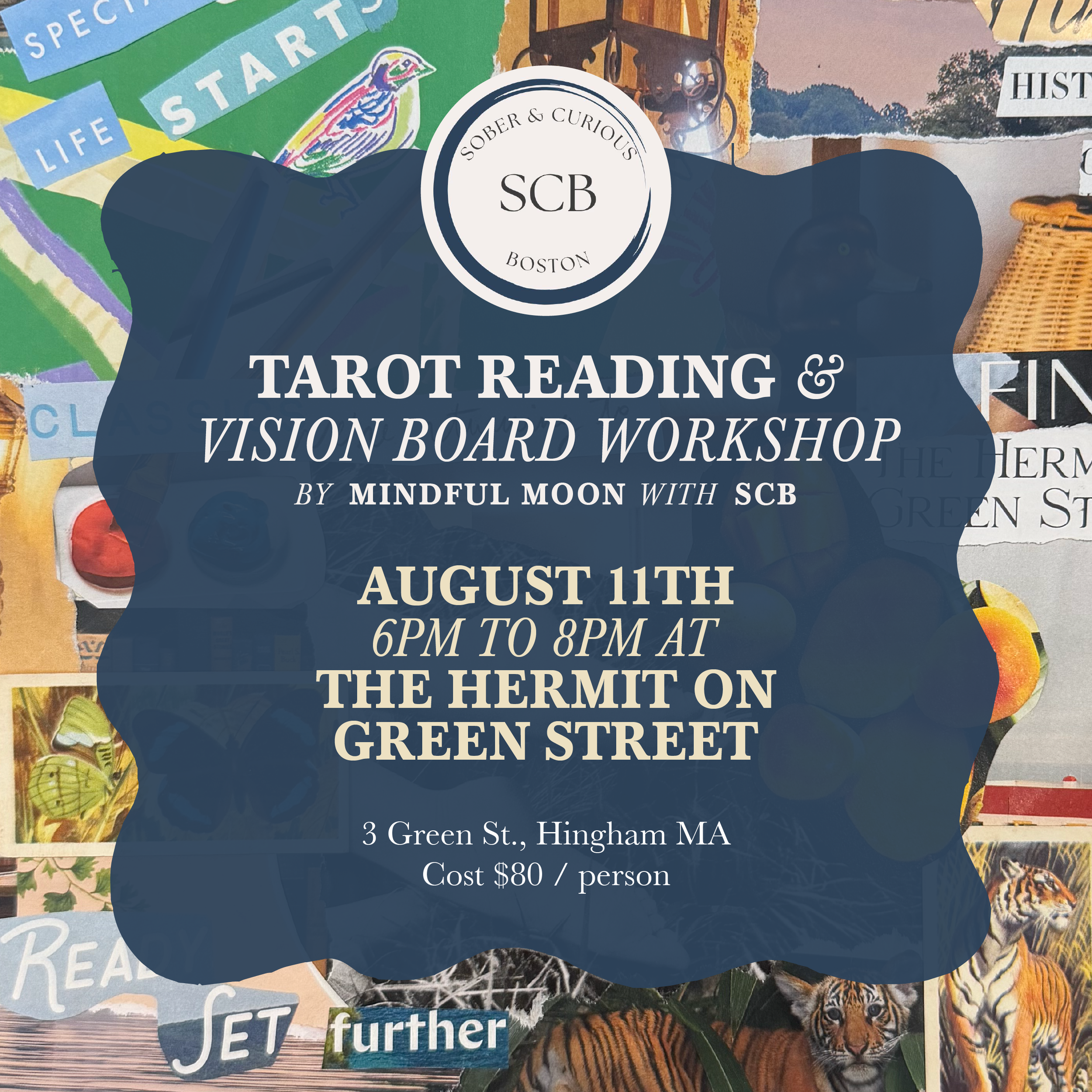 SCB's Tarot Reading & Vision Board Workshop 