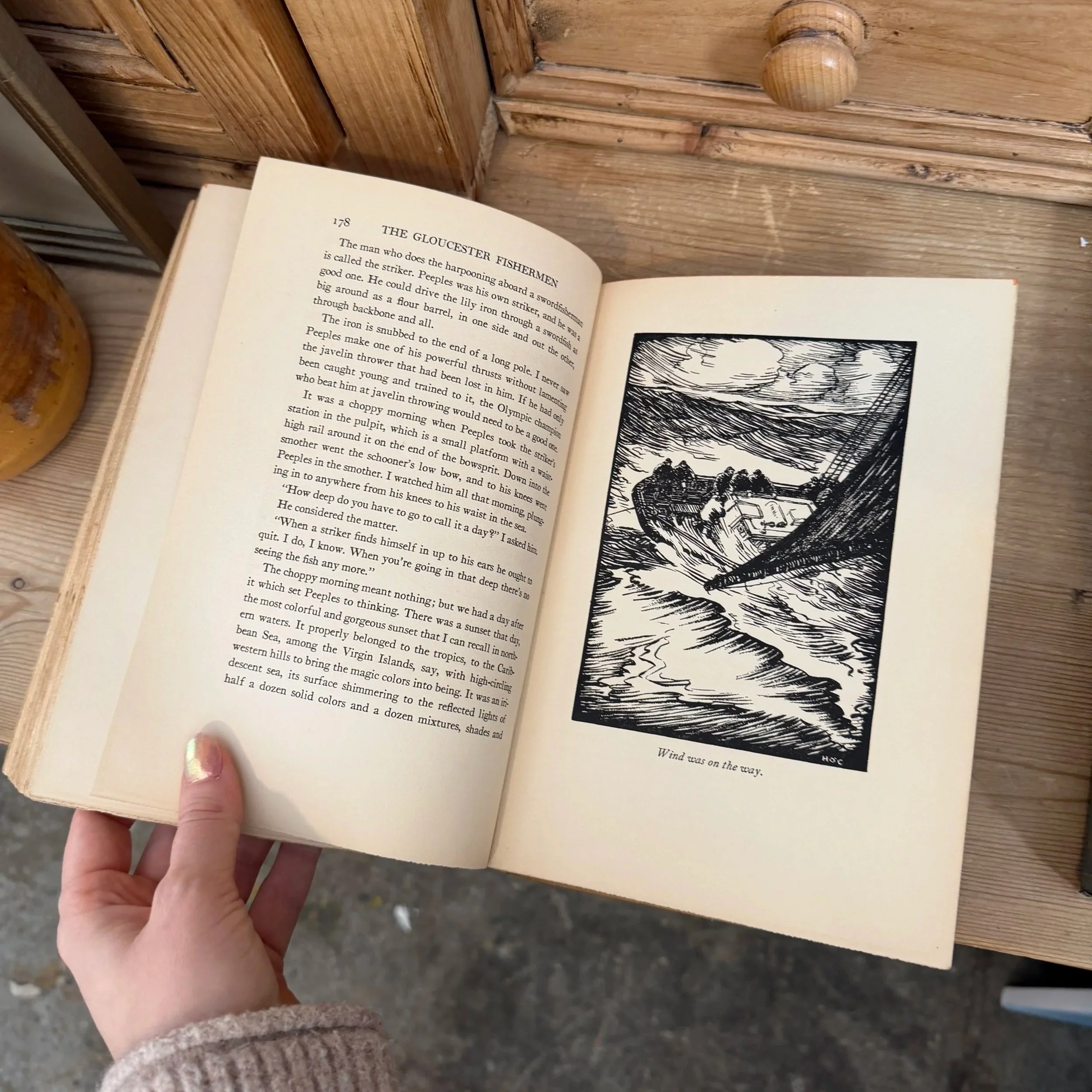 The Book of Gloucester Fishermen by James B. Connolly (1927, First Edition)