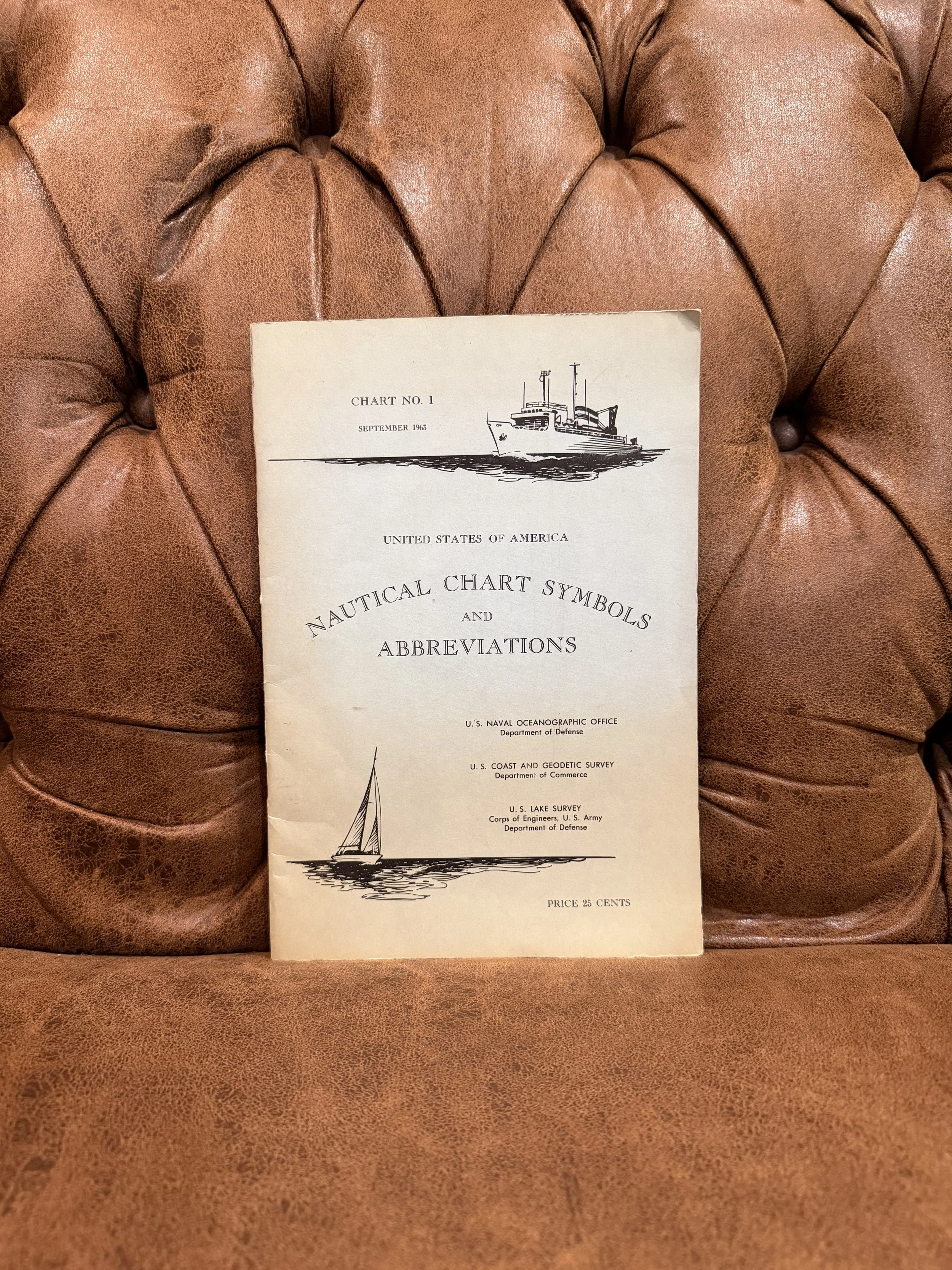 Nautical Chart Symbols and Abbreviations: Chart No. 1 (1963)