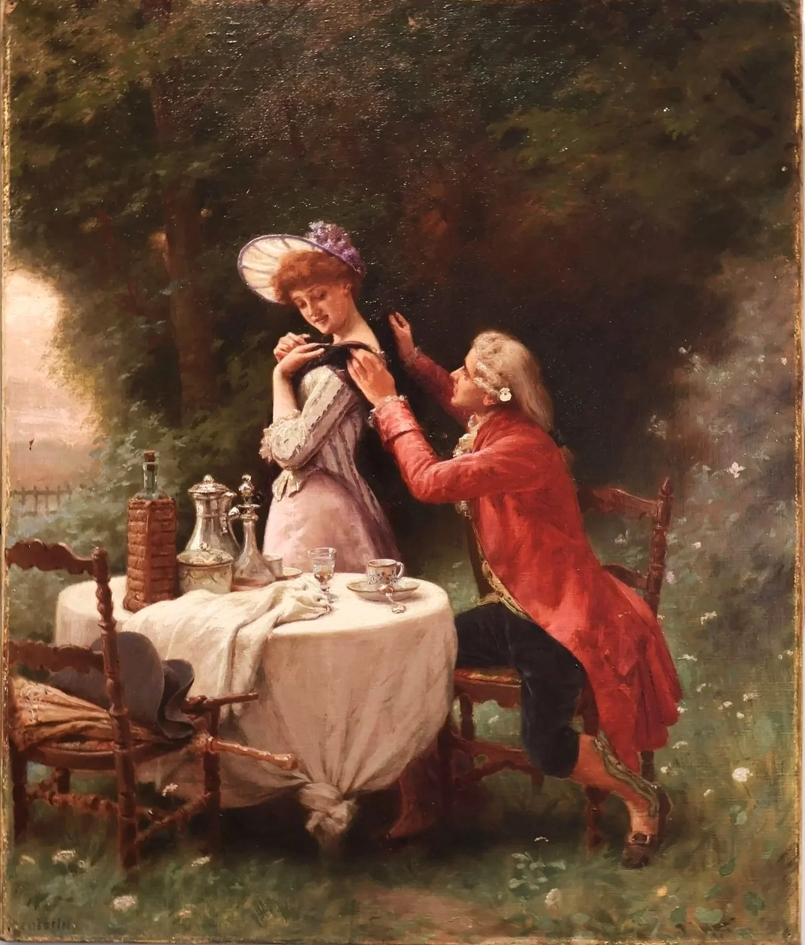 Unknown Title by Charles-Alexandre Coëssin de la Fosse (1829–1910)