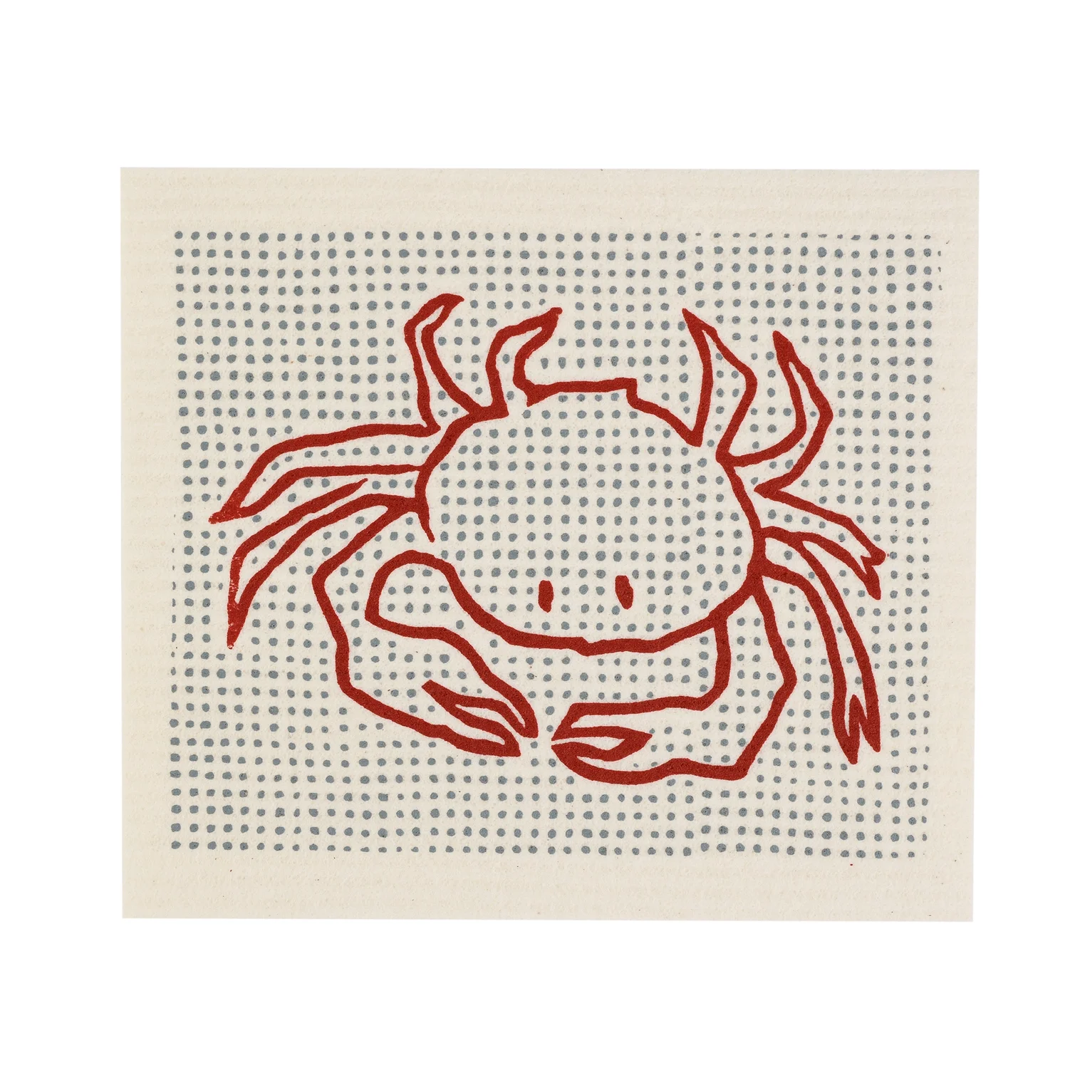 Clean Up Crab Swedish Dish Cloth