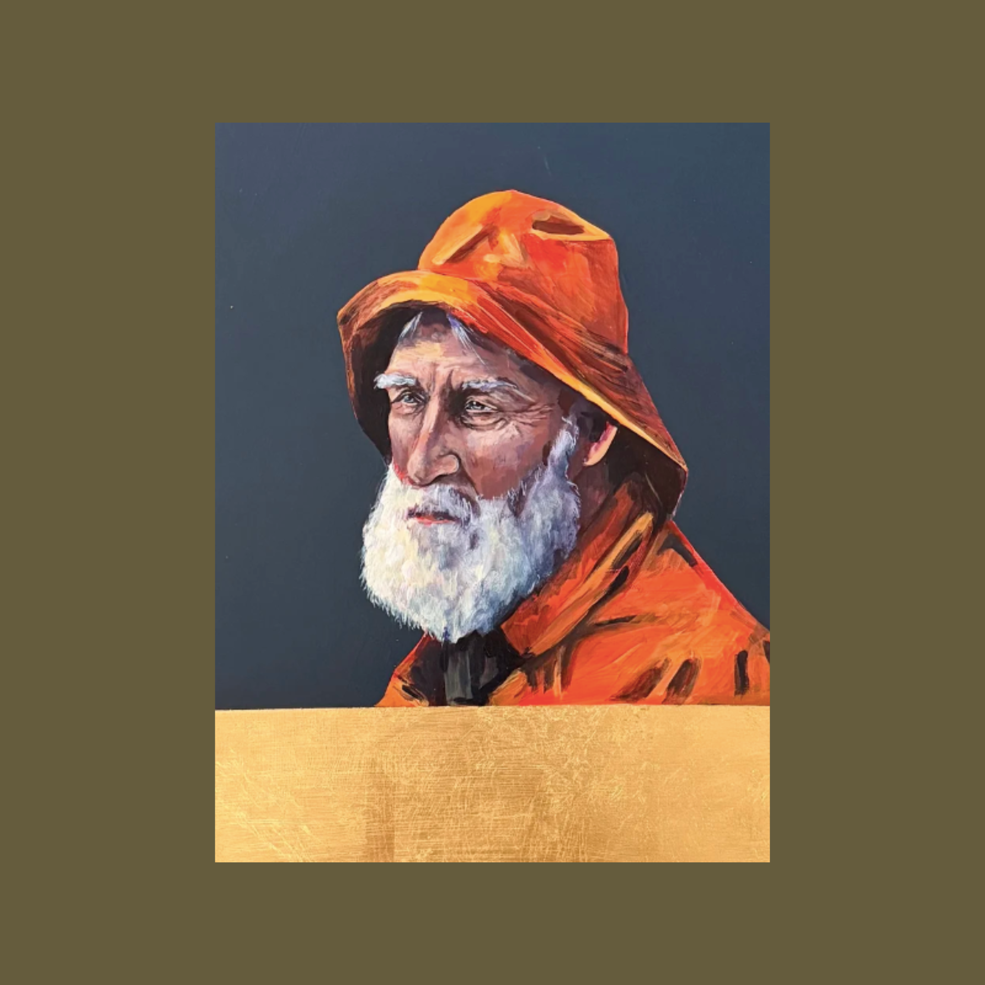 Gold & Grit (Print) by K. Hunter Art