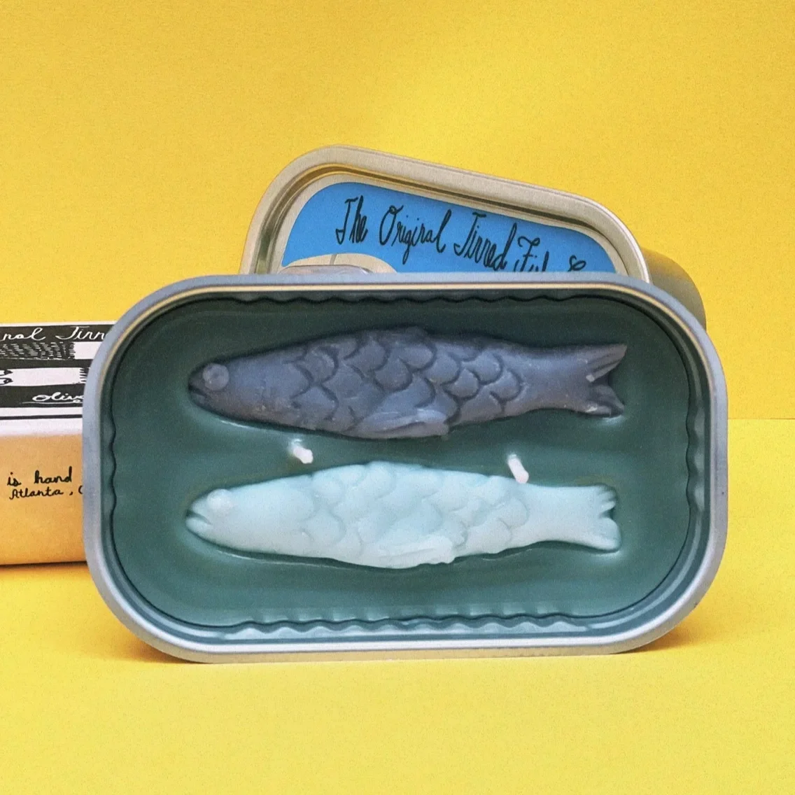 Tinned Fish Candle
