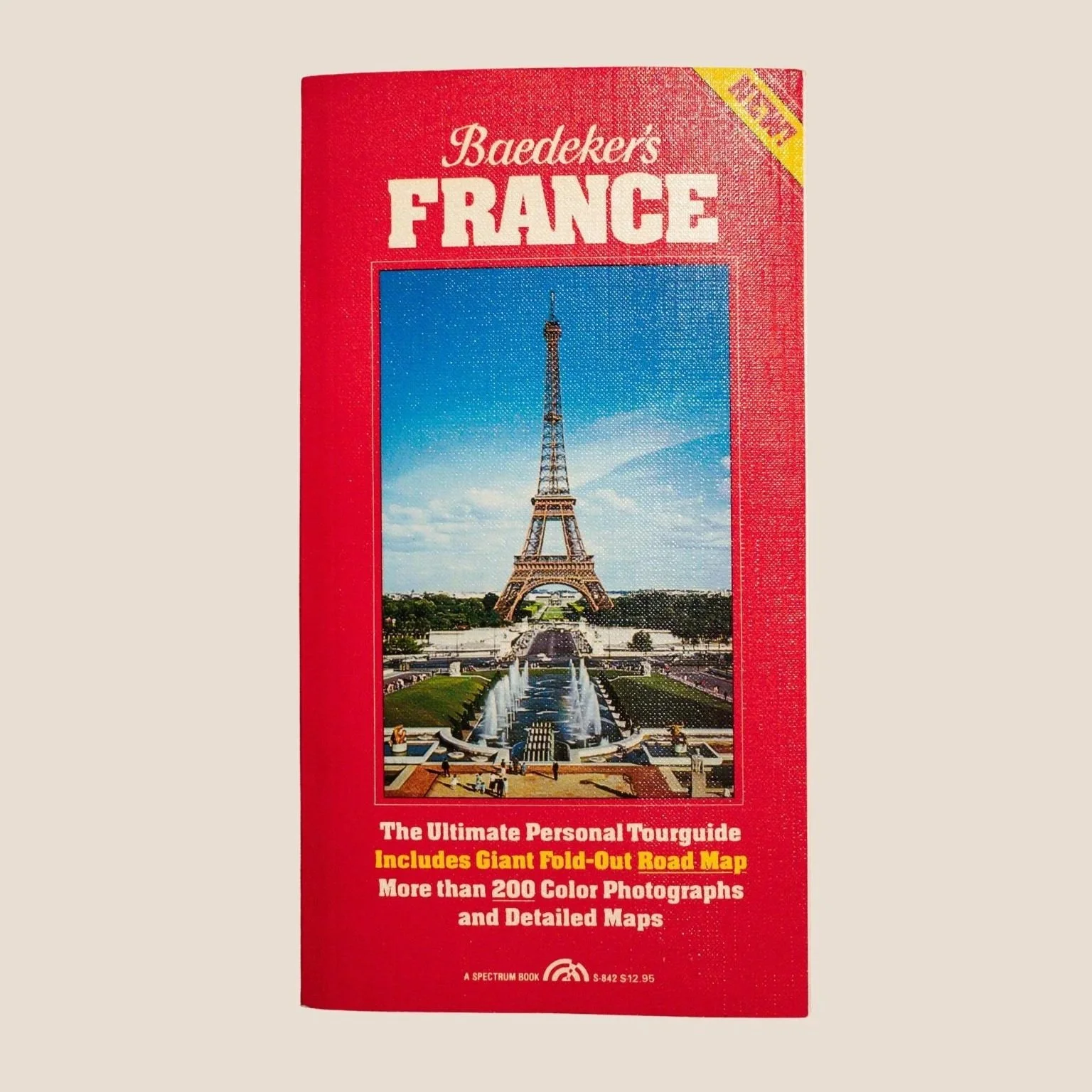 Vintage Baedeker's France: The Ultimate Personal Tourguide with Map
